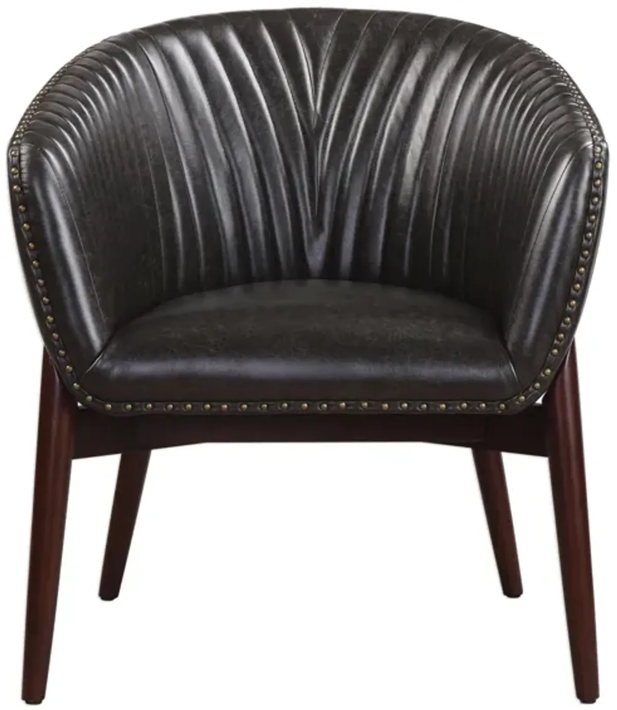 Anders Accent Chair in Onyx by Uttermost