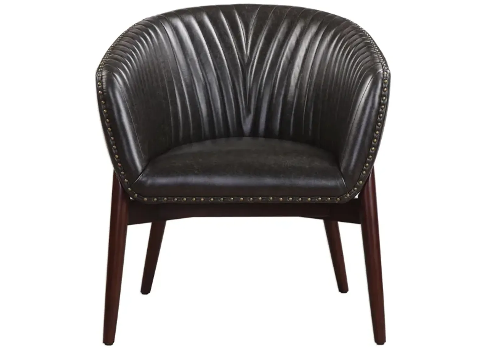 Anders Accent Chair in Onyx by Uttermost