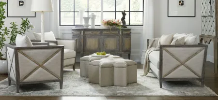 Sanctuary Prim Lounge Chair in Beige by Hooker Furniture