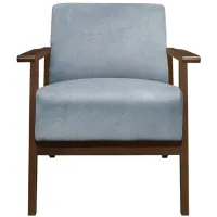 Narcine Accent Chair in Blue Gray by Homelegance