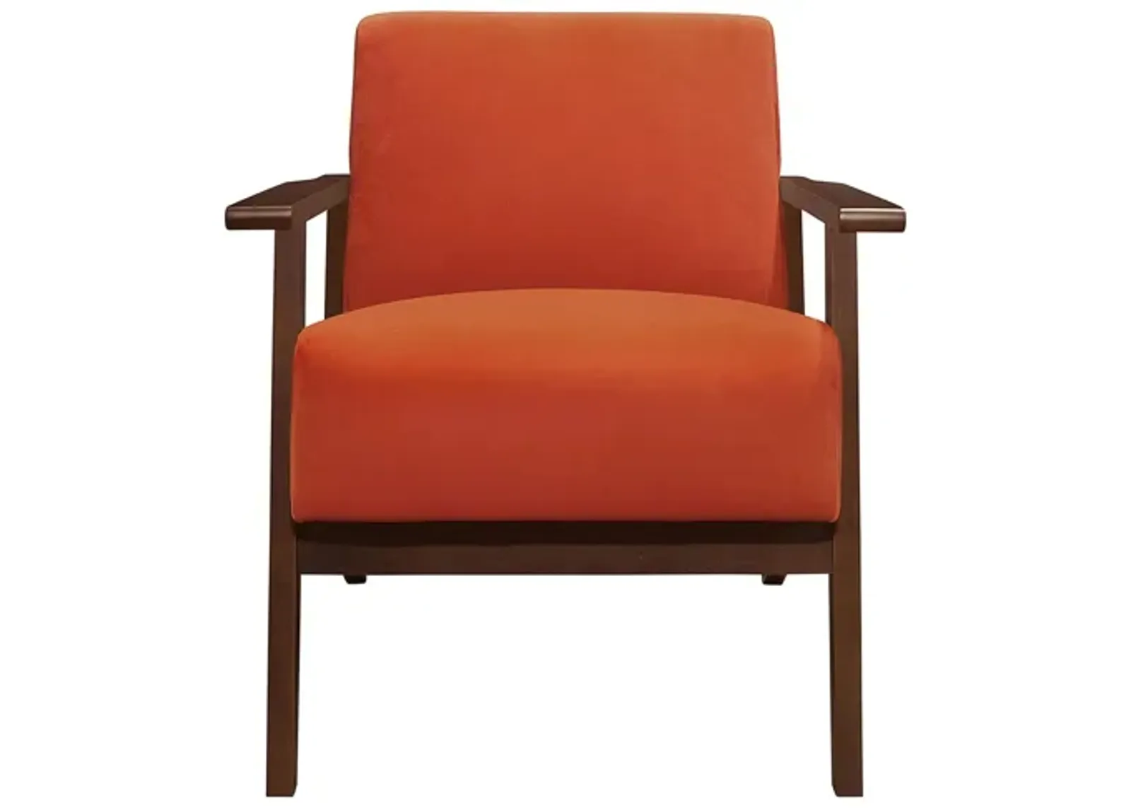 Narcine Accent Chair in Orange by Homelegance