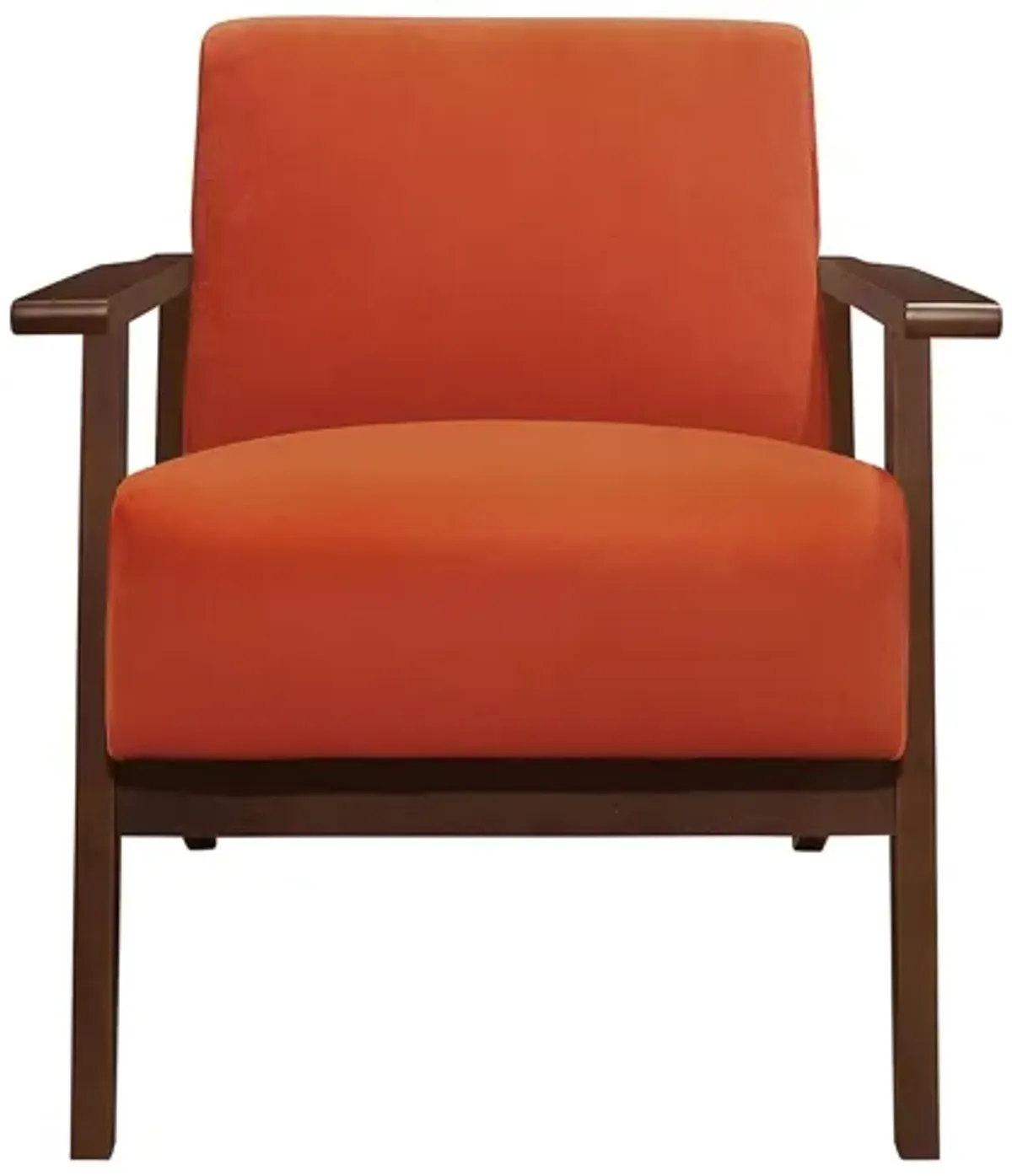 Narcine Accent Chair in Orange by Homelegance