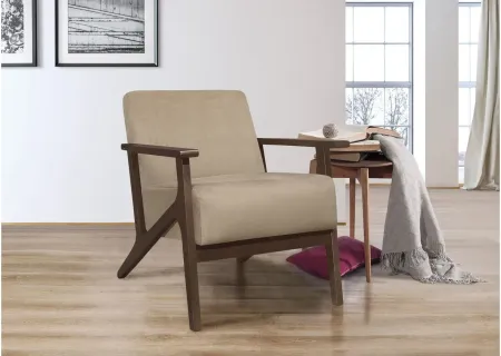 Narcine Accent Chair in Light Brown by Homelegance