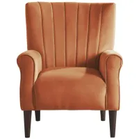Canovia Accent Chair in Orange by Homelegance