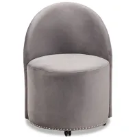 Bethel Accent Chair in gray/Black by Wholesale Interiors