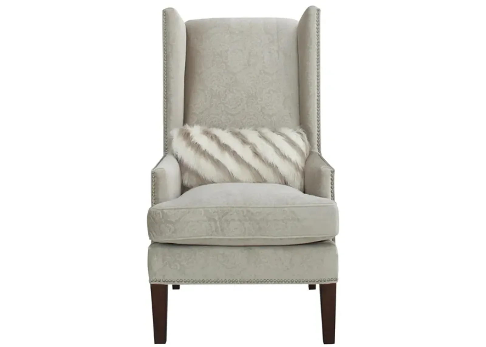 Duchess Accent Chair in Beige by Aria Designs