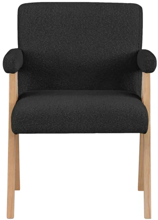 Woodloch Boucle Fabric Accent Chair