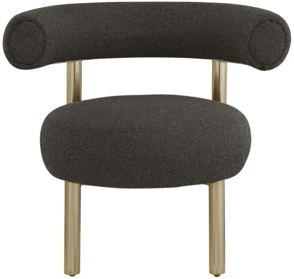 Bordeaux Boucle Fabric Accent Chair