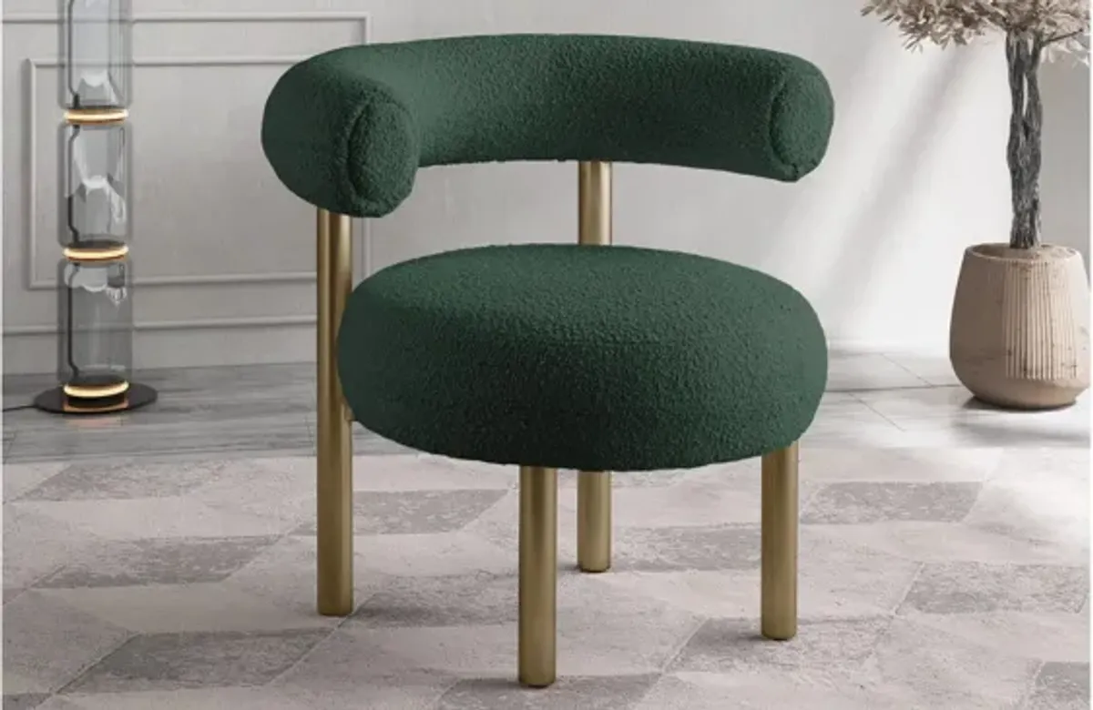 Bordeaux Boucle Fabric Accent Chair
