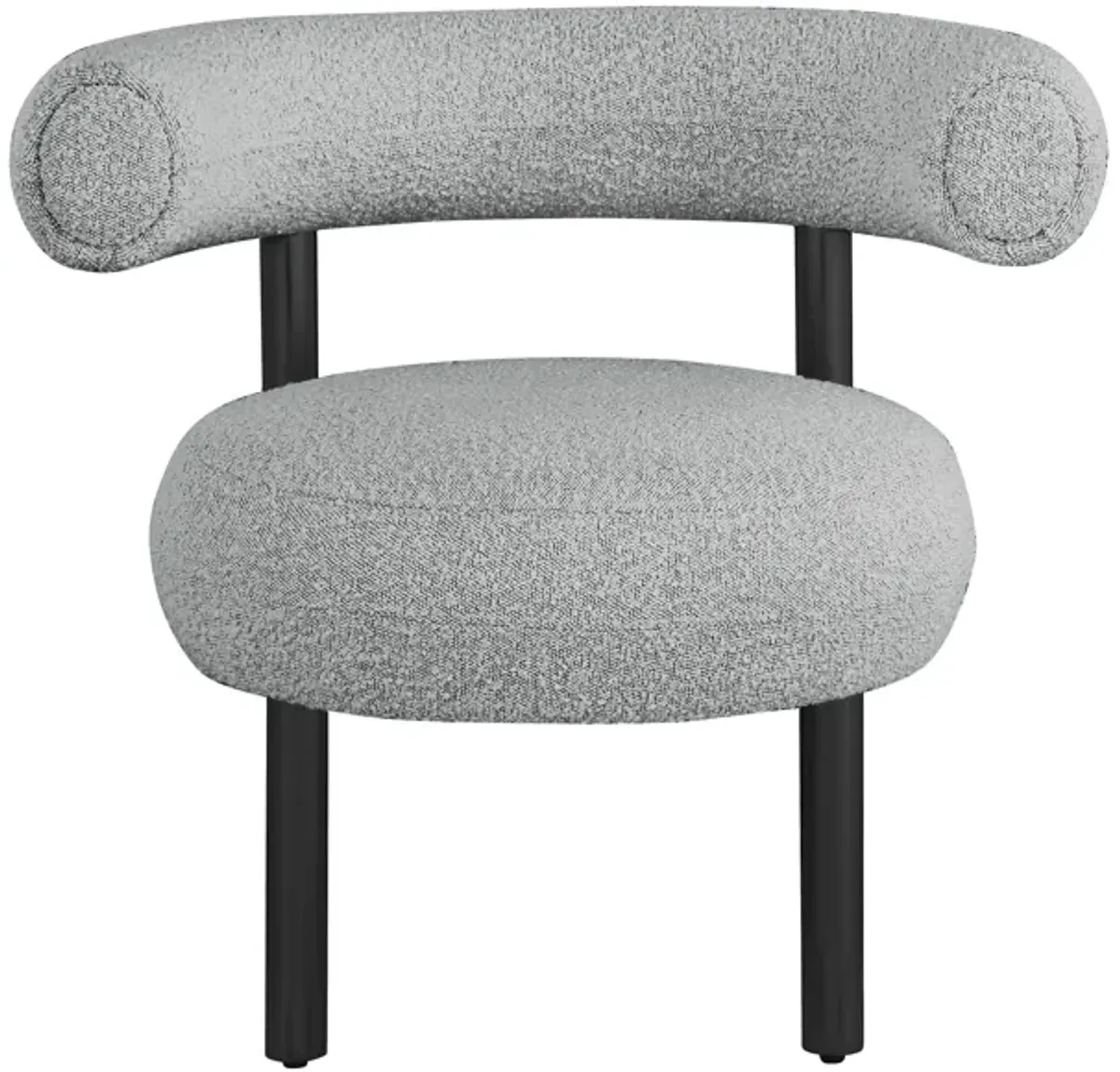 Bordeaux Boucle Fabric Accent Chair