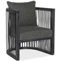 Wilde Club Chair in Black by Hooker Furniture