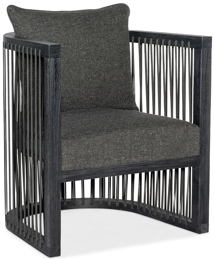 Wilde Club Chair in Black by Hooker Furniture