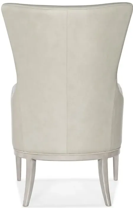 Kyndall Club Chair in Guiltless Taupe by Hooker Furniture