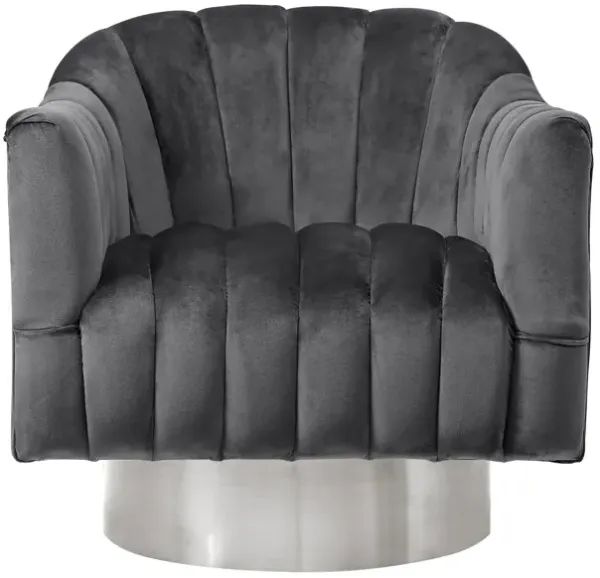 Farrah Velvet Accent Chair