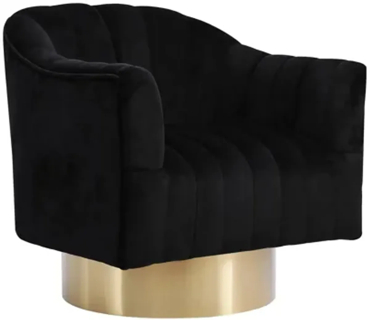 Farrah Velvet Accent Chair