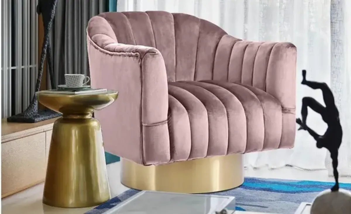 Farrah Velvet Accent Chair