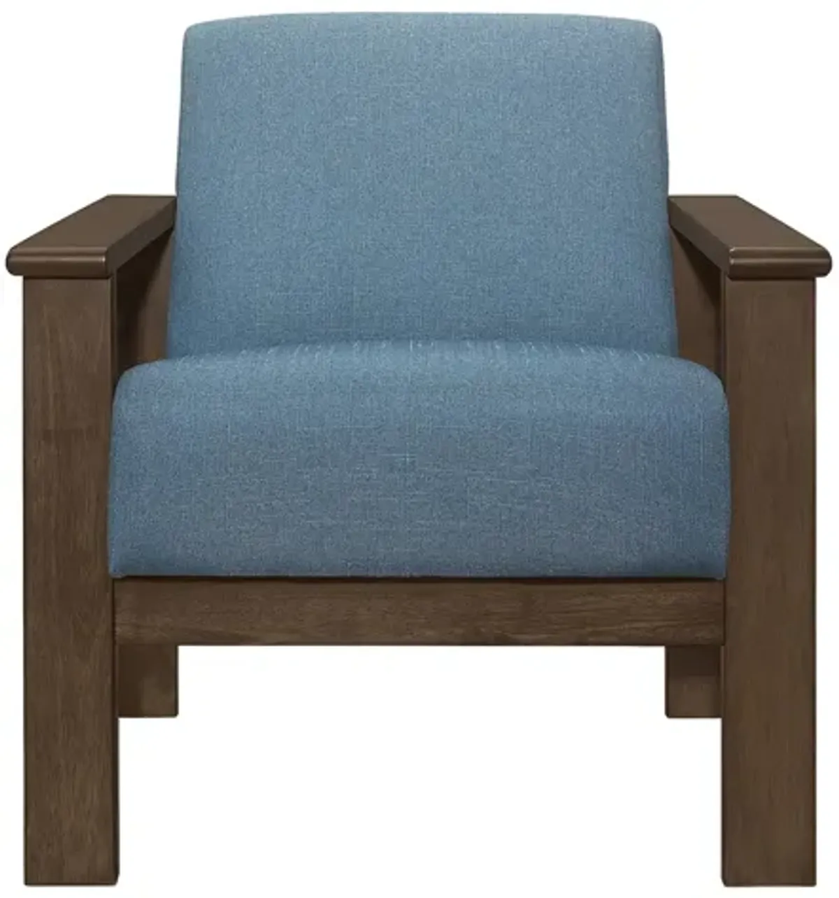 Kyrie Accent Chair in Blue by Homelegance