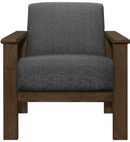 Kyrie Accent Chair in Dark Gray by Homelegance
