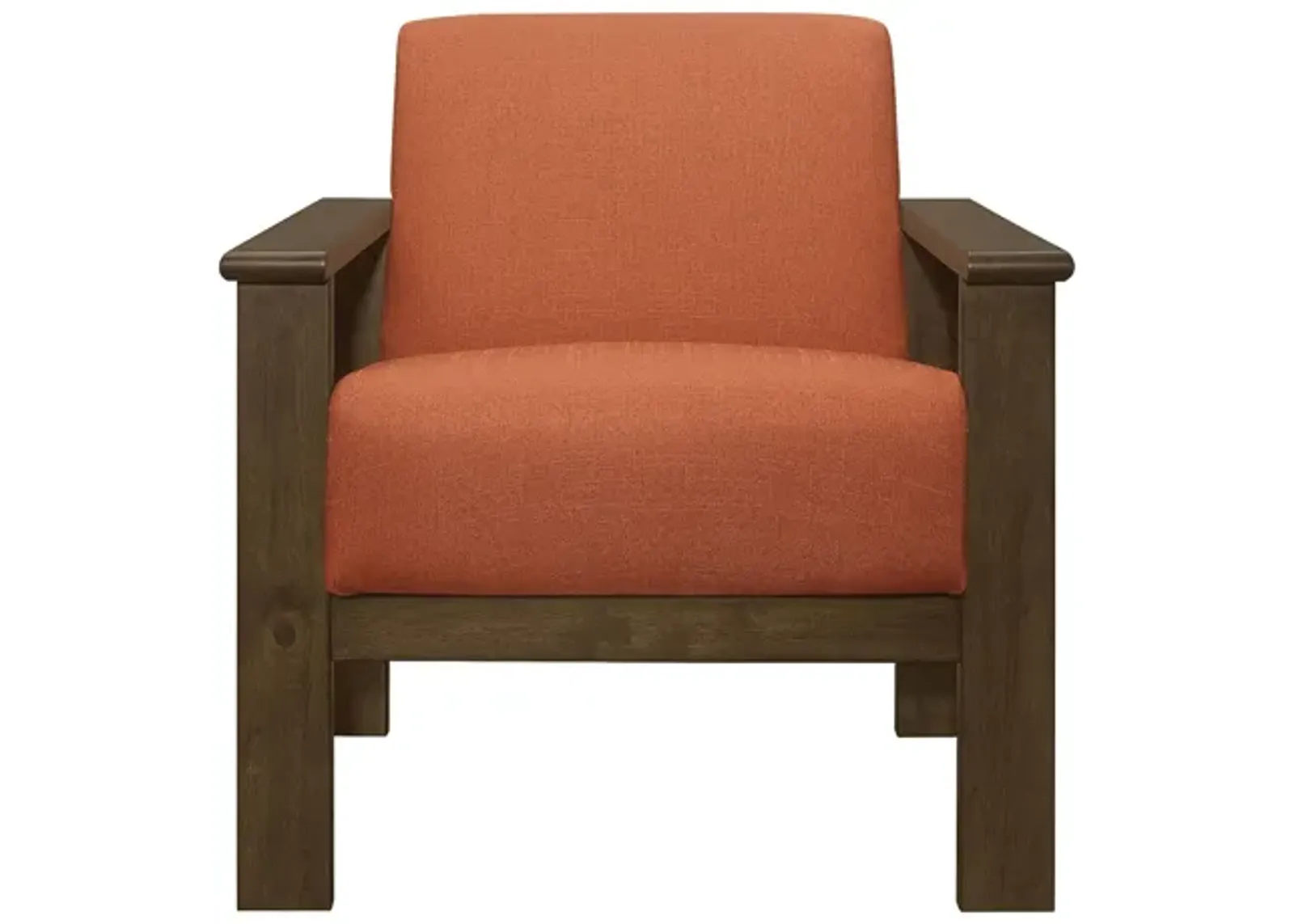 Kyrie Accent Chair in Orange by Homelegance