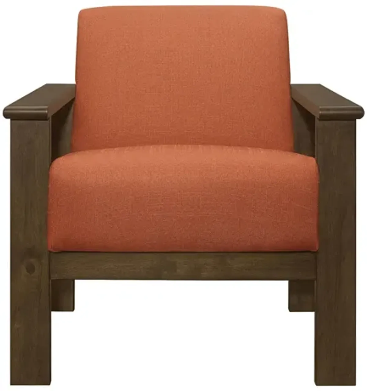 Kyrie Accent Chair in Orange by Homelegance