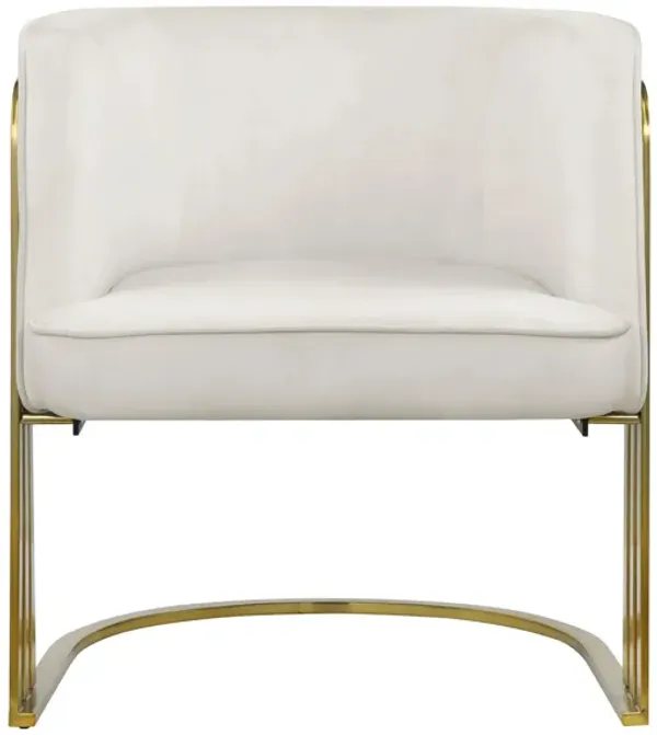 Rays Velvet Accent Chair