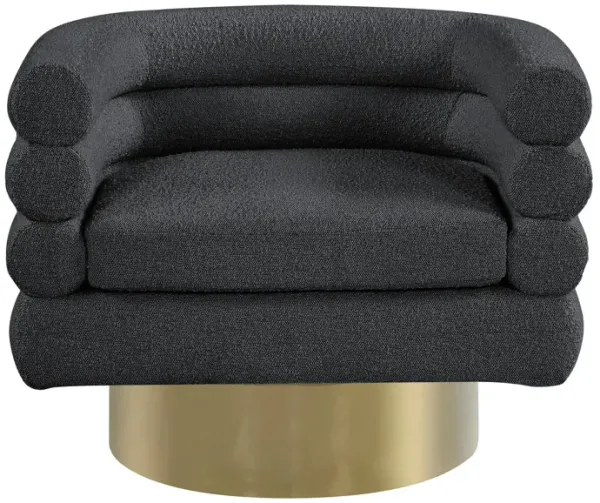 Tessa Boucle Fabric Accent Chair