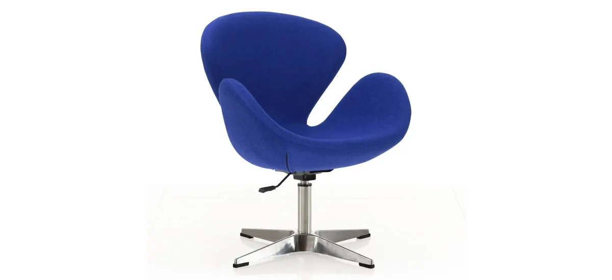 Raspberry Adjustable Swivel Chair (Set of 2)