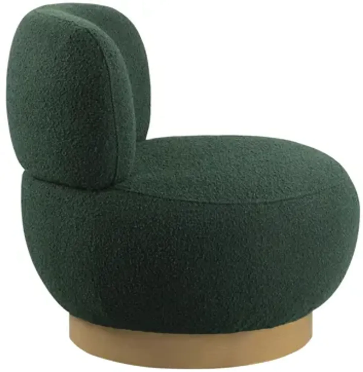 Calais Boucle Fabric Accent Chair