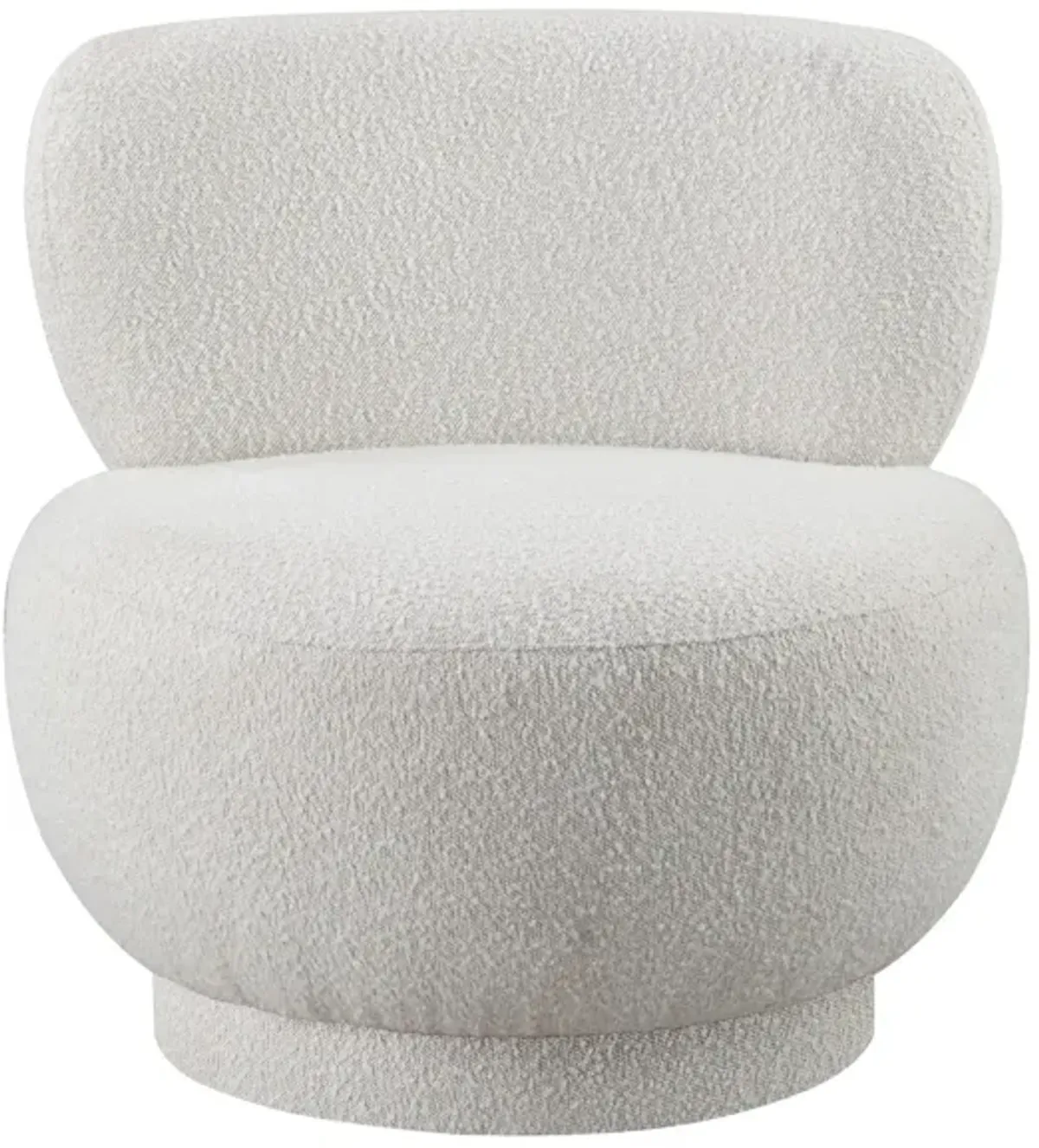 Calais Boucle Fabric Accent Chair