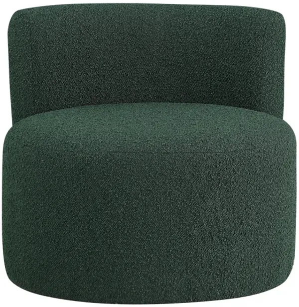 Como Boucle Fabric Accent Chair