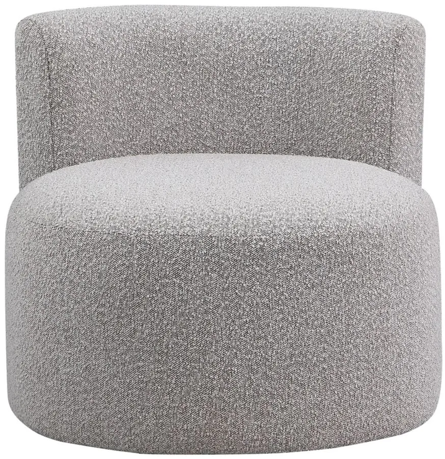 Como Boucle Fabric Accent Chair in Taupe by Meridian Furniture