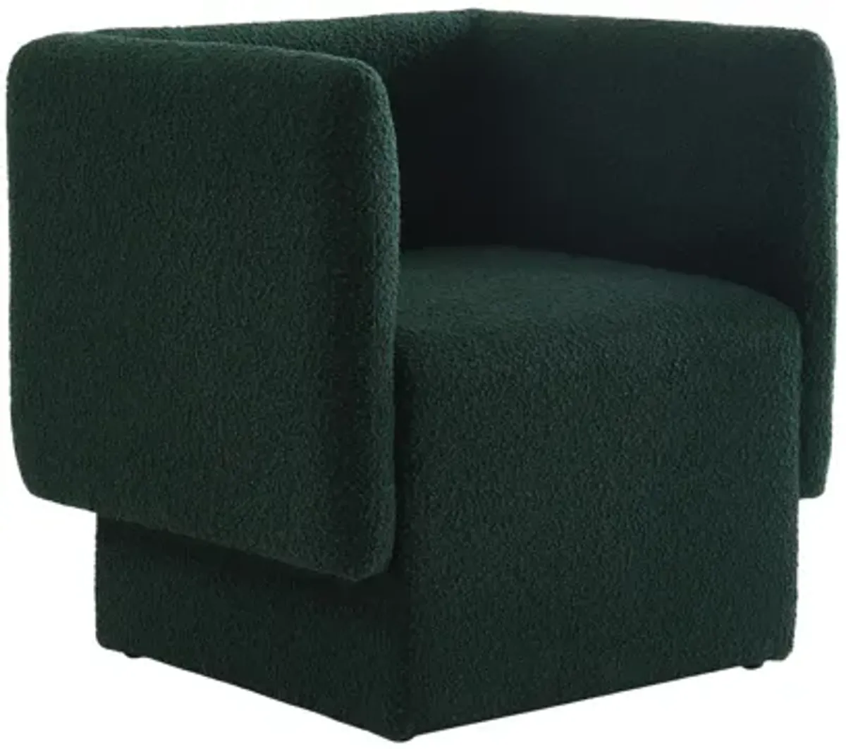 Vera Boucle Fabric Accent Chair