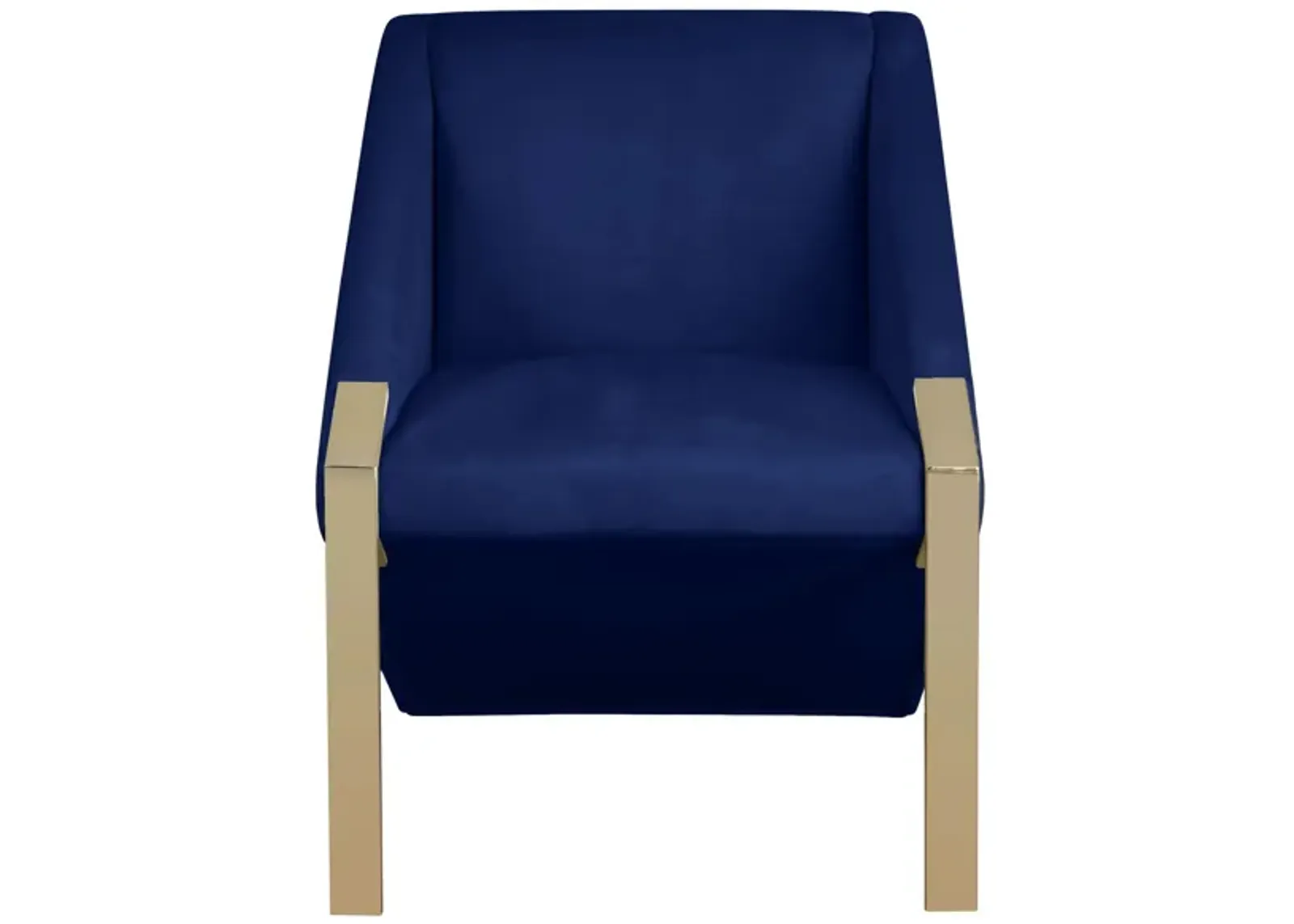 Rivet Velvet Accent Chair