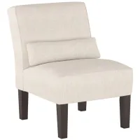 Avondale Accent Chair in Linen Talc by Skyline