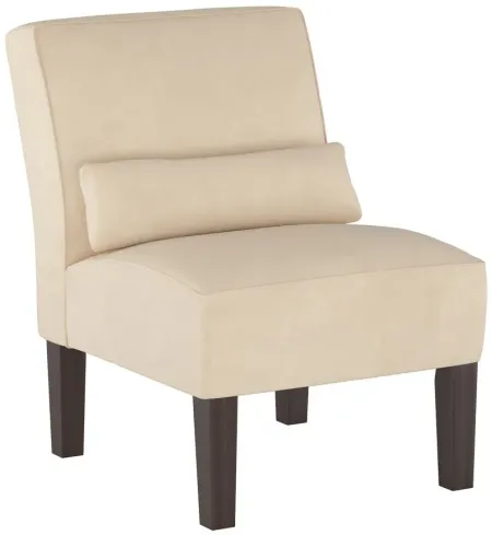 Avondale Accent Chair in Velvet Pearl by Skyline