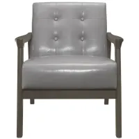 Cecily Accent Chair in Gray by Homelegance