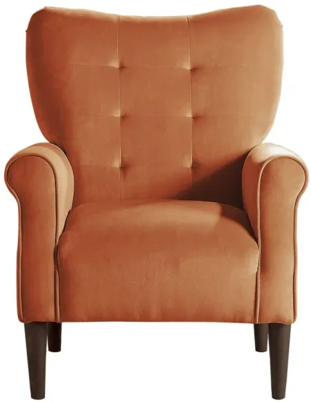 Saratoga Accent Chair in Orange by Homelegance