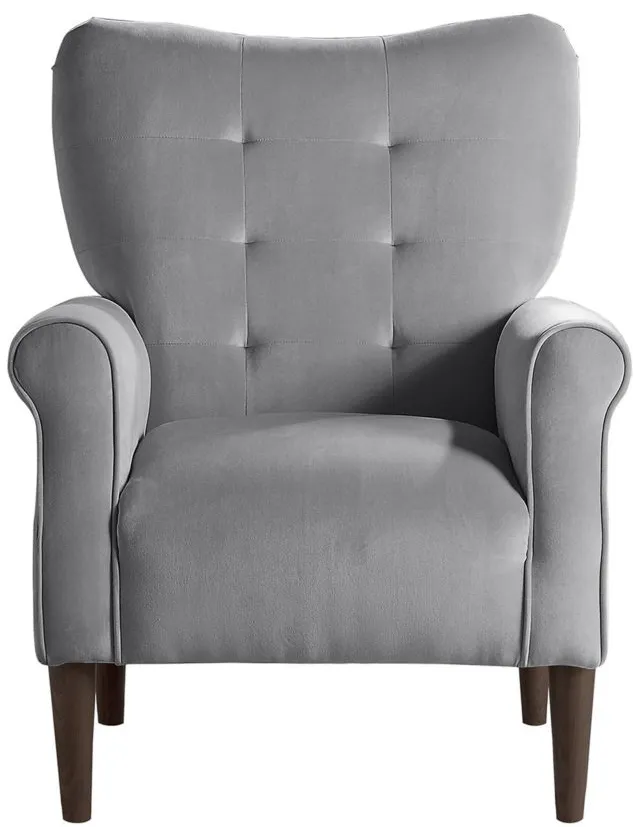 Saratoga Accent Chair in Dark Gray by Homelegance