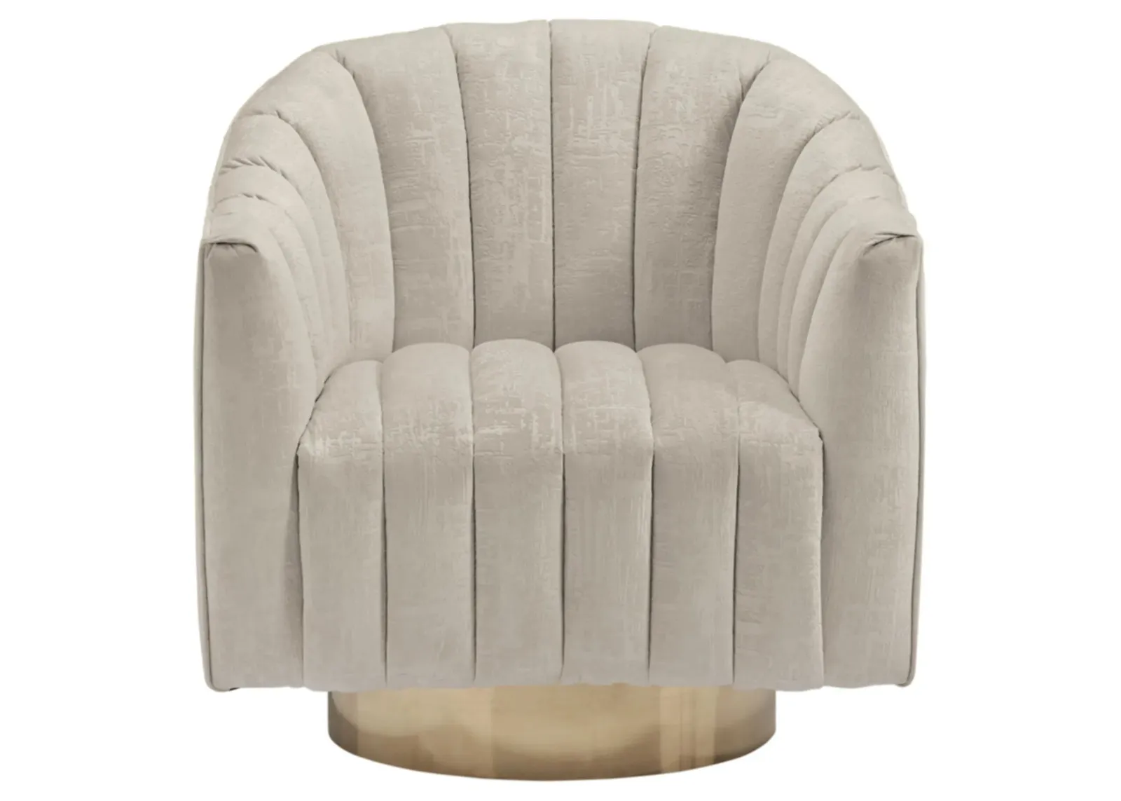 Penzlin Swivel Accent Chair in Pearl by Ashley Express