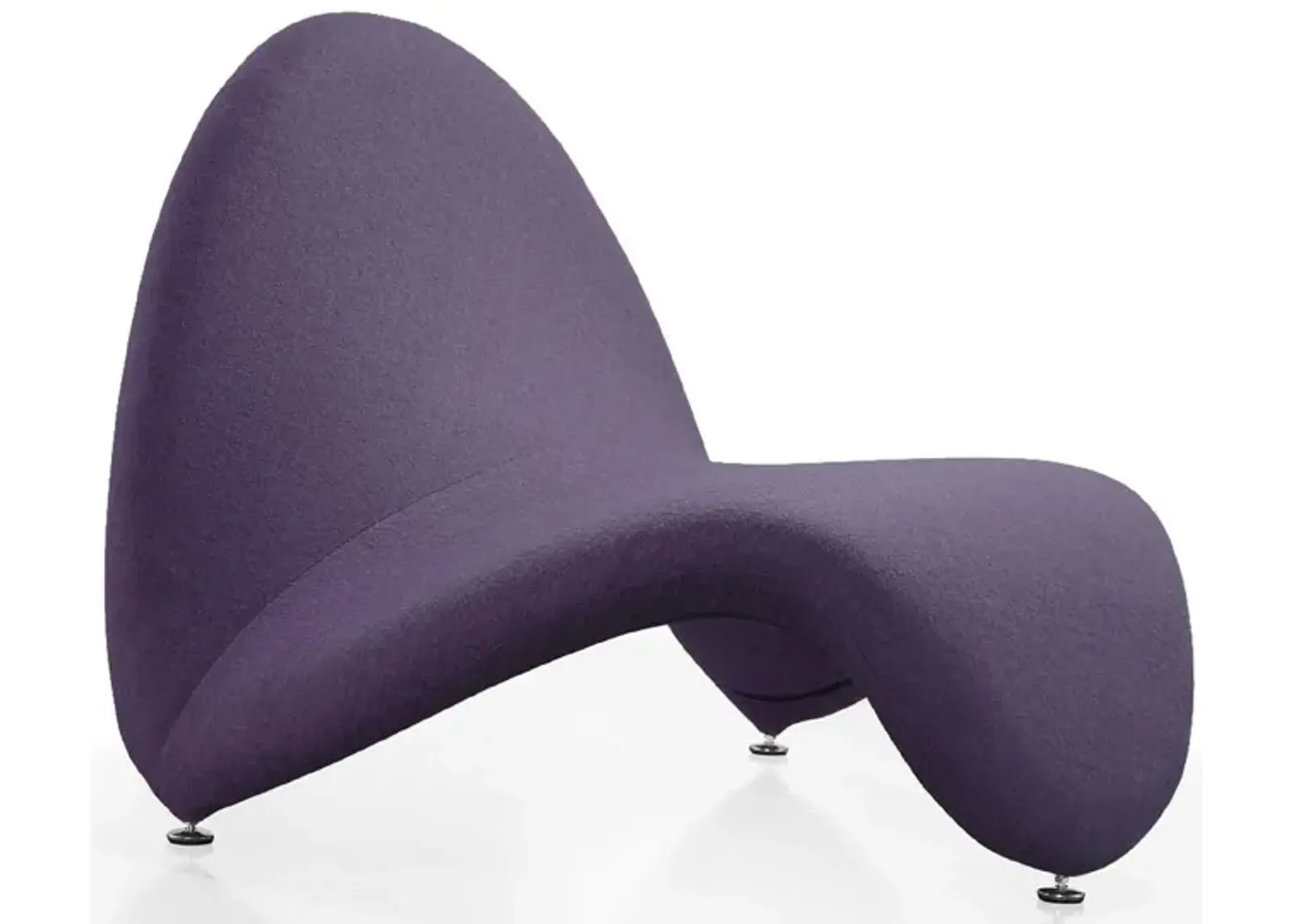 MoMa Accent Chair in Purple by Manhattan Comfort