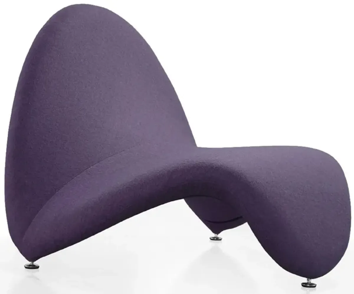 MoMa Accent Chair in Purple by Manhattan Comfort