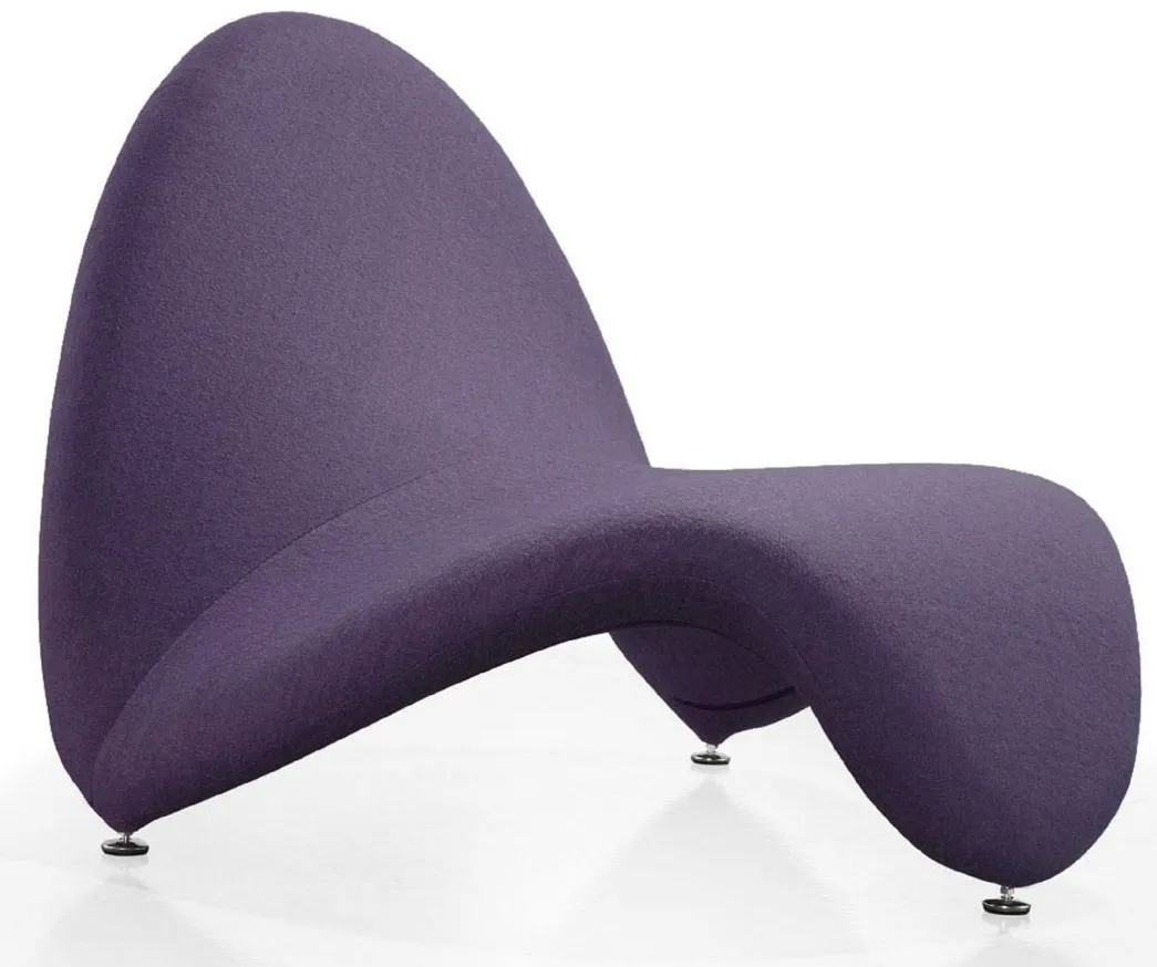 MoMa Accent Chair in Purple by Manhattan Comfort