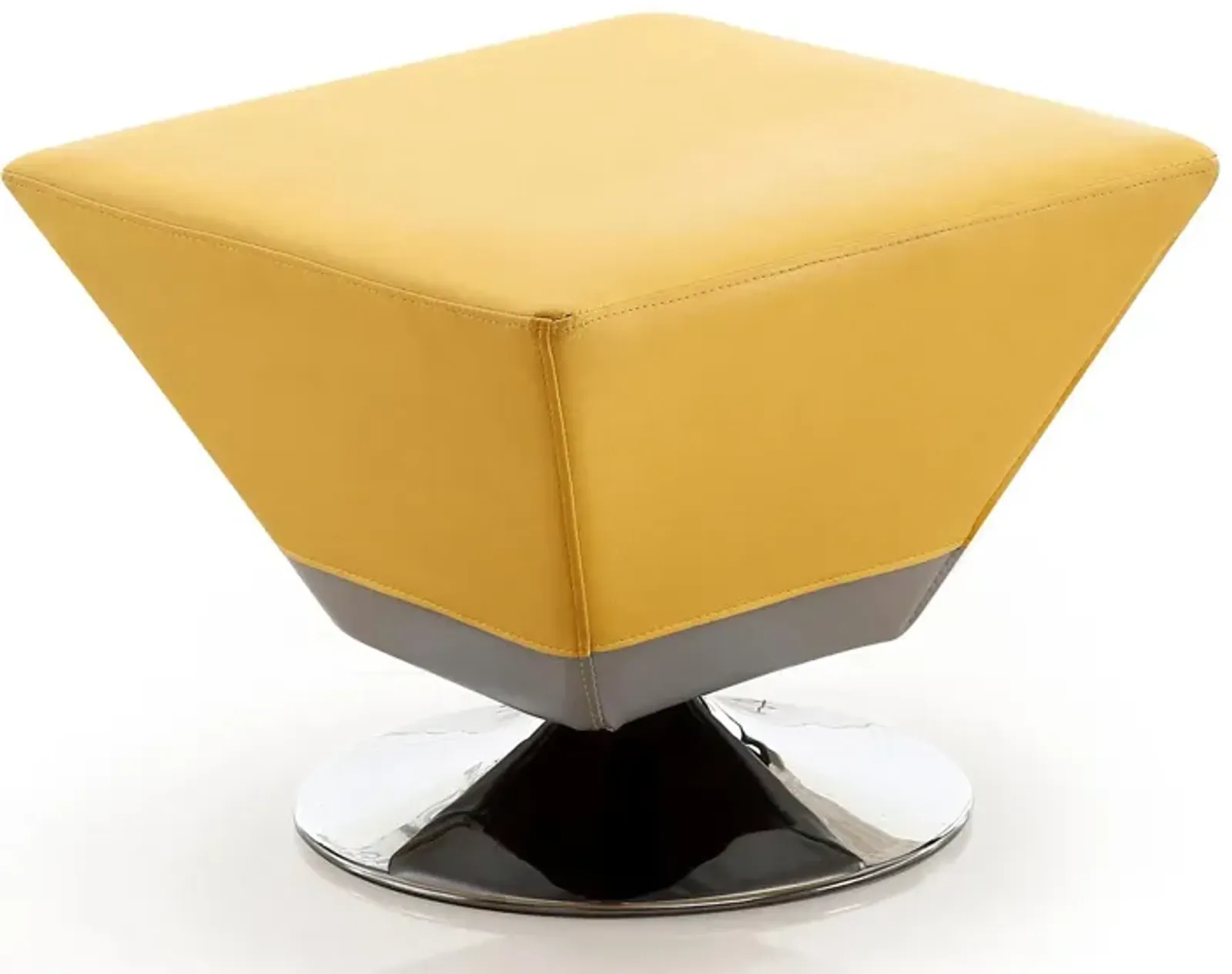 Diamond Swivel Ottoman