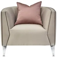 Linea Chair in Silver Mist by Amini Innovation