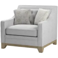 Jaizel Accent Chair in Wickham Gray by Emerald Home Furnishings