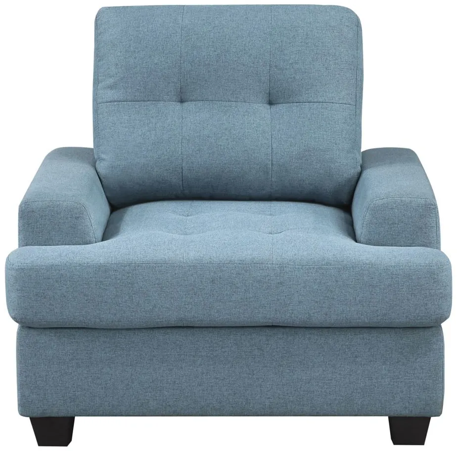 Desboro Chair in Blue by Homelegance