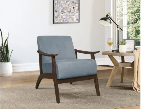 Lewiston Accent Chair in Blue Gray by Homelegance