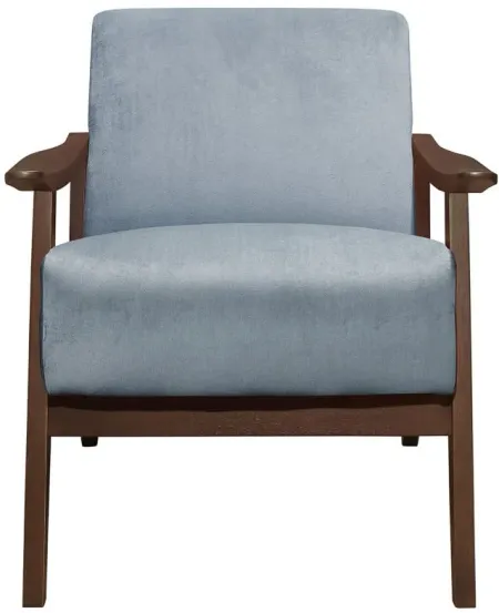 Lewiston Accent Chair in Blue Gray by Homelegance