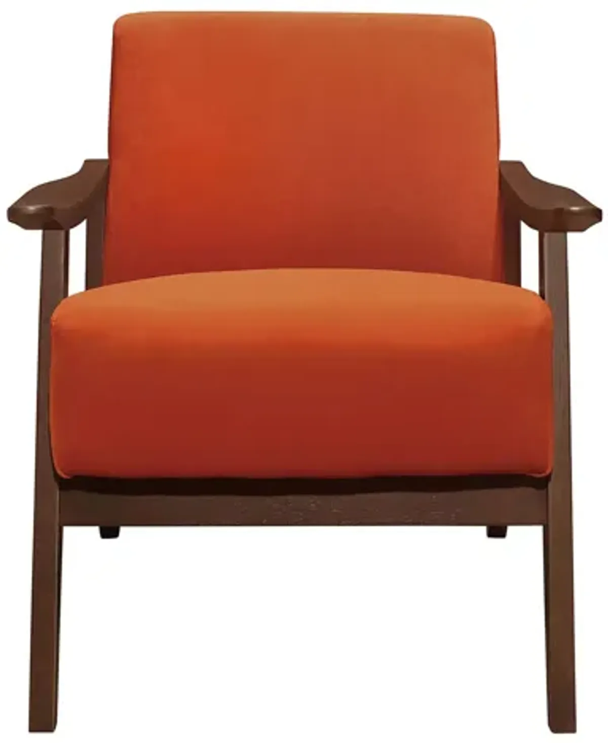 Lewiston Accent Chair in Orange by Homelegance