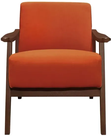 Lewiston Accent Chair in Orange by Homelegance